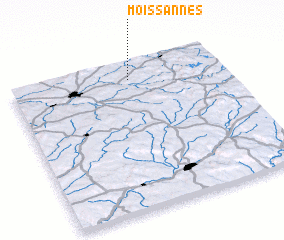 3d view of Moissannes