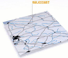 3d view of Malessart