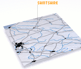 3d view of Saint-Saire