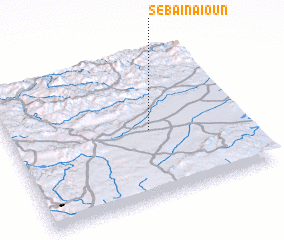 3d view of Sebaïn Aïoun