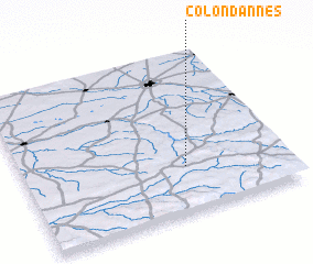 3d view of Colondannes