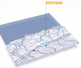 3d view of Beni Saâd