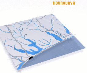 3d view of Kounounya