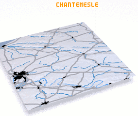 3d view of Chantemesle