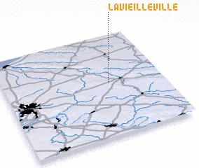 3d view of La Vieille Ville