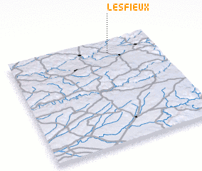 3d view of Les Fieux