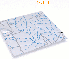 3d view of Akleimé