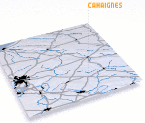 3d view of Cahaignes