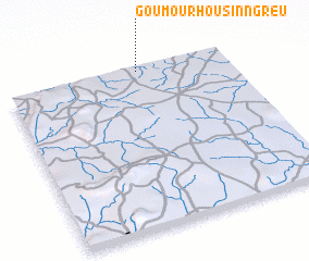 3d view of Goumourhou-Sinngreu