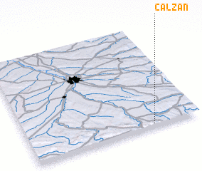 3d view of Calzan