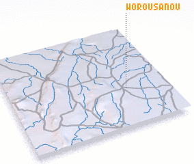 3d view of Worou Sanou