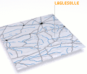 3d view of La Glésolle