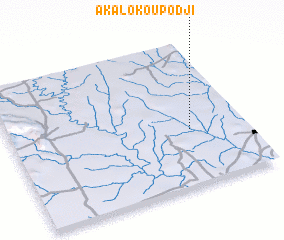 3d view of Akalokoupodji