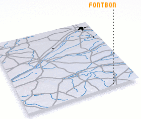 3d view of Fontbon