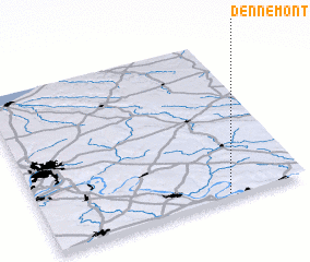 3d view of Dennemont