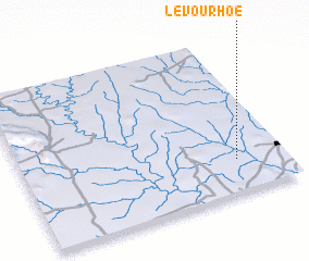 3d view of Lévourhoé
