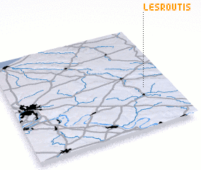 3d view of Les Routis