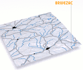 3d view of Brivezac