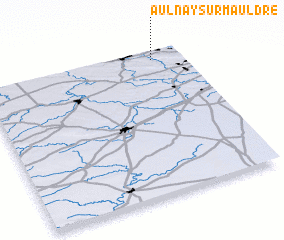 3d view of Aulnay-sur-Mauldre