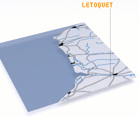 3d view of Le Toquet