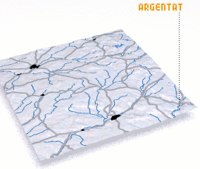 3d view of Argentat