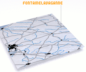 3d view of Fontaine-Lavaganne