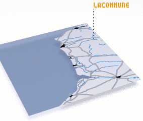 3d view of La Commune