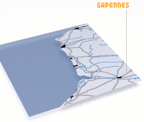 3d view of Gapennes