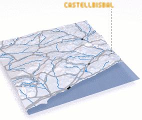 3d view of Castellbisbal