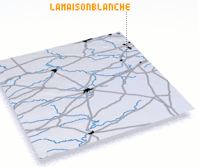 3d view of La Maison Blanche