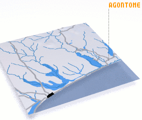 3d view of Agontomé