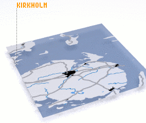 3d view of Kirkholm