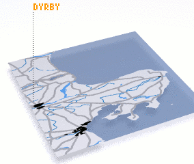 3d view of Dyrby