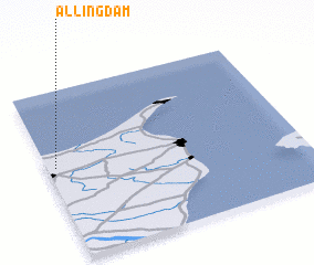 3d view of Allingdam