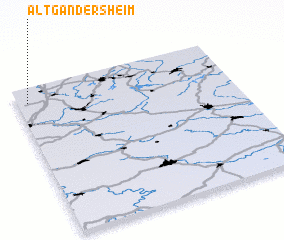 3d view of Altgandersheim