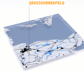 3d view of Groß Kummerfeld