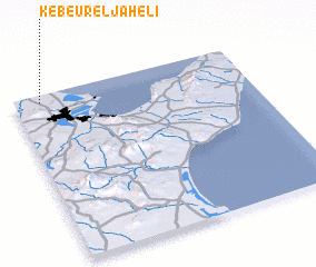 3d view of Kebeur el Jaheli