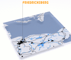 3d view of Friedrichsberg