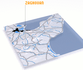 3d view of Zaghouan