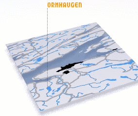 3d view of Ormhaugen