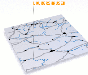 3d view of Völkershausen
