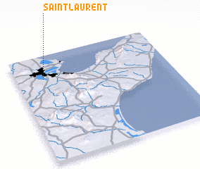 3d view of Saint Laurent