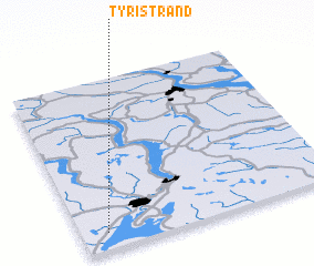 3d view of Tyristrand