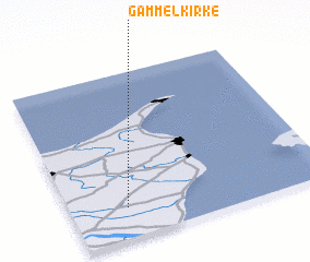 3d view of Gammelkirke