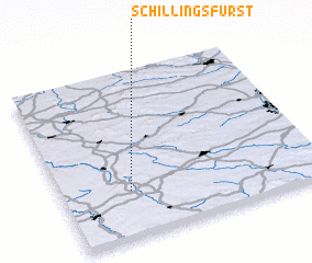 3d view of Schillingsfürst