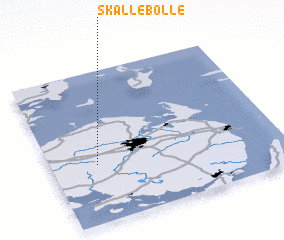 3d view of Skallebølle