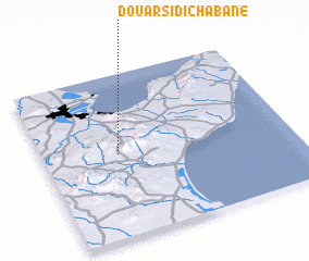 3d view of Douar Sidi Chabane