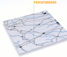 3d view of Feuchtwangen