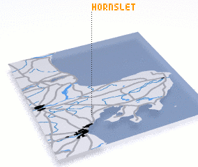 3d view of Hornslet