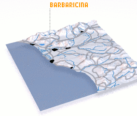 3d view of Barbaricina